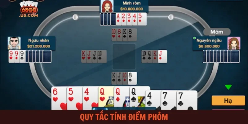 Quy tắc tính điểm phỏm